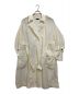 MAISON SPECIAL（メゾンスペシャル）の古着「ボリュームオーバートレンチコート」｜アイボリー