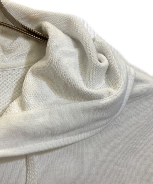 COMME des GARCONS SHIRT（コムデギャルソンシャツ）COMME des GARCONS SHIRT (コムデギャルソンシャツ) Invader Hooded Sweatshirt プルオーバーパーカー ホワイト サイズ:XLの古着・服飾アイテム