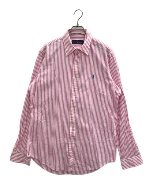 RALPH LAUREN（ラルフローレン）RALPH LAUREN (ラルフローレン) シャツ ピンク サイズ:Ⅿの古着・服飾アイテム