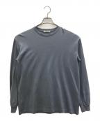 AURALEEオーラリー）の古着「クルーネックニット」｜ブルー