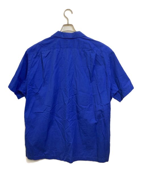 POLO RALPH LAUREN（ポロ・ラルフローレン）POLO RALPH LAUREN (ポロ・ラルフローレン) CLAYTON S/Sオープンカラーシャツ ブルー サイズ:XLの古着・服飾アイテム