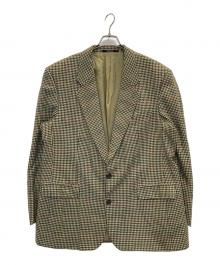 Yves Saint Laurent（イヴサンローラン）の古着「千鳥柄テーラードジャケット」｜マルチカラー