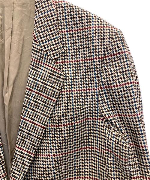 Yves Saint Laurent（イヴサンローラン）Yves Saint Laurent (イヴサンローラン) 千鳥柄テーラードジャケット マルチカラー サイズ:表記無しの古着・服飾アイテム