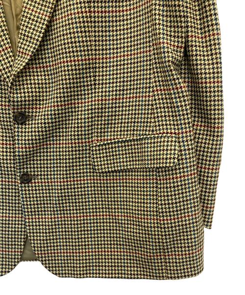 Yves Saint Laurent（イヴサンローラン）Yves Saint Laurent (イヴサンローラン) 千鳥柄テーラードジャケット マルチカラー サイズ:表記無しの古着・服飾アイテム
