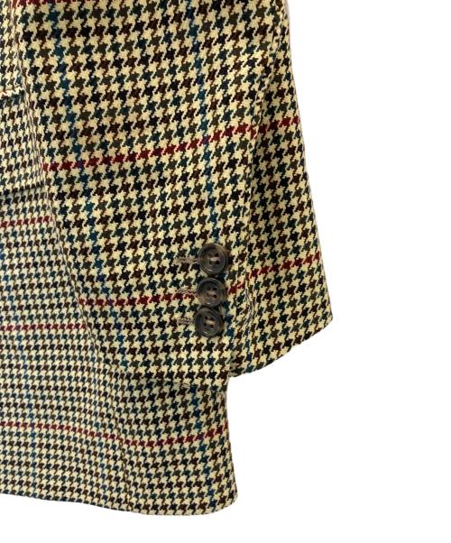 Yves Saint Laurent（イヴサンローラン）Yves Saint Laurent (イヴサンローラン) 千鳥柄テーラードジャケット マルチカラー サイズ:表記無しの古着・服飾アイテム