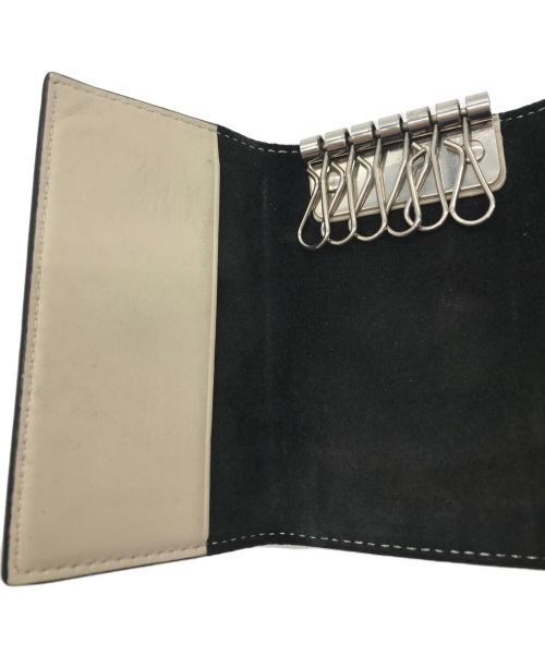 CELINE（セリーヌ）CELINE (セリーヌ) バイカラー6連キーケース ブラックの古着・服飾アイテム