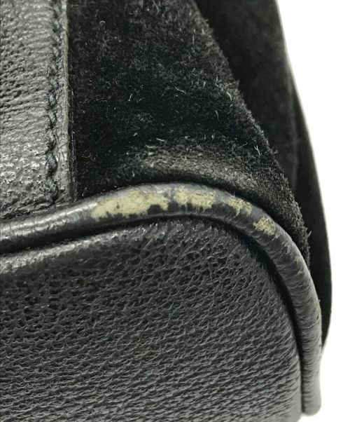 GUCCI（グッチ）GUCCI (グッチ) バンブースウェードリュック ブラックの古着・服飾アイテム