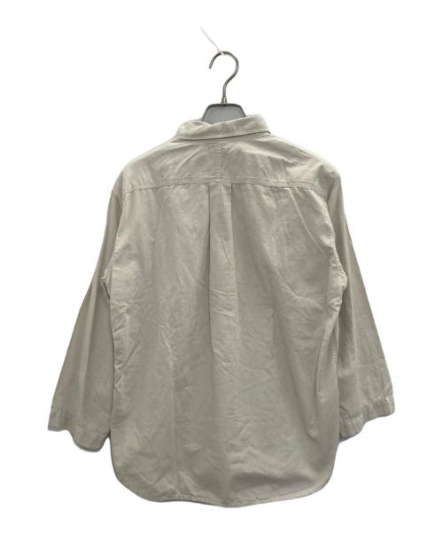 MHL（エムエイチエル）MHL (エムエイチエル) リネンシャツ アイボリー サイズ:Sの古着・服飾アイテム