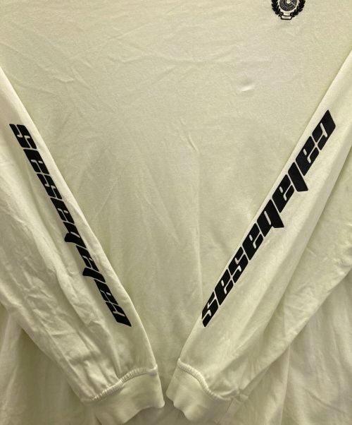 YEEZY calabasas（イージーカラバサス）YEEZY Calabasas (イージーカラバサス) ロングスリーブTシャツ イエロー サイズ:Ⅼの古着・服飾アイテム