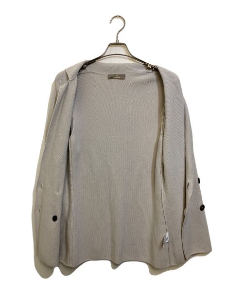 Cruciani（クルチアーニ）Cruciani (クルチアーニ) ニットダブルジャケット ベージュ サイズ:40の古着・服飾アイテム