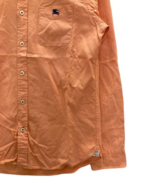BURBERRY BLACK LABEL（バーバリーブラックレーベル）BURBERRY BLACK LABEL (バーバリーブラックレーベル) ボタンダウンシャツ オレンジ サイズ:2の古着・服飾アイテム