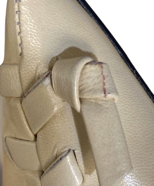 JIL SANDER（ジルサンダー）JIL SANDER (ジルサンダー) WHIPSTITCH BALLERINA FLATS アイボリー サイズ:37の古着・服飾アイテム