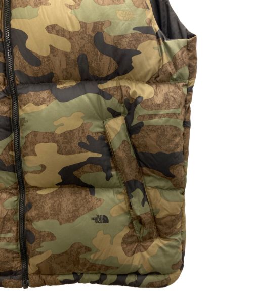 THE NORTH FACE（ザ ノース フェイス）THE NORTH FACE (ザ ノース フェイス) ノベルティーヌプシベスト TNFカモ サイズ:XLの古着・服飾アイテム