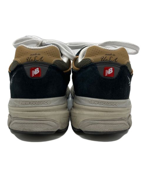 NEW BALANCE（ニューバランス）NEW BALANCE (ニューバランス) ローカットスニーカー ブラウン×グリーン サイズ:28の古着・服飾アイテム