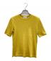 BLENHEIM（ブレンヘイム）の古着「半袖ニット」｜イエロー
