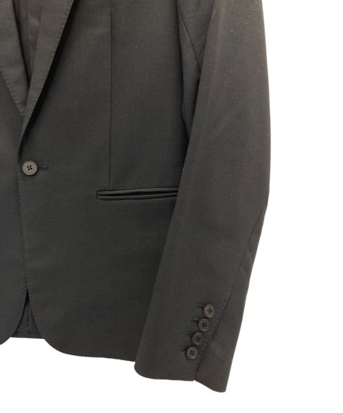 LAD MUSICIAN（ラッドミュージシャン）LAD MUSICIAN (ラッドミュージシャン) WOOL GABARDINE STANDARD 1B JACKET テーラードジャケット ネイビー サイズ:44の古着・服飾アイテム