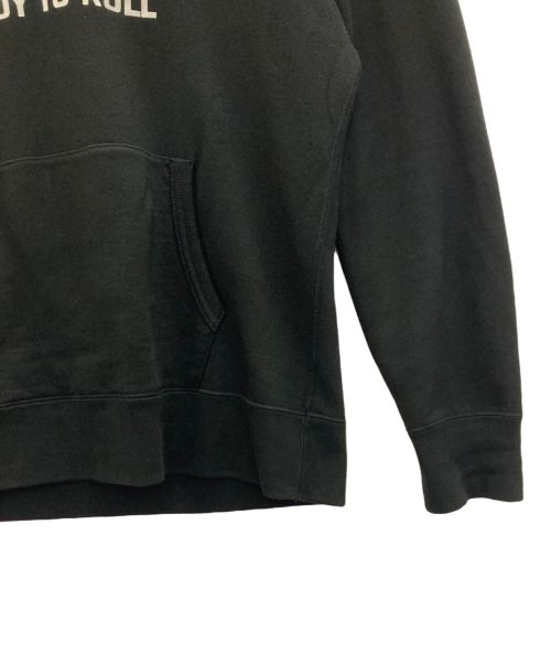 COOTIE PRODUCTIONS（クーティープロダクツ）COOTIE PRODUCTIONS (クーティープロダクツ) プリントパーカー ブラック サイズ:Ｌの古着・服飾アイテム