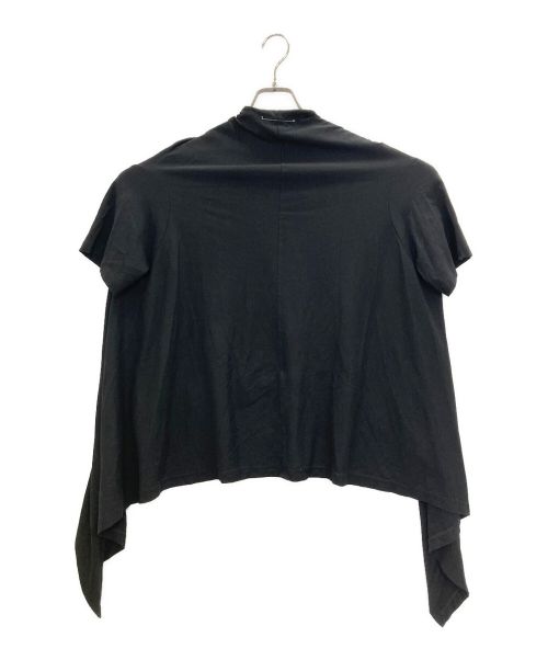 MM6 Maison Margiela（エムエムシックスメゾンマルジェラ）MM6 Maison Margiela (エムエムシックス メゾンマルジェラ) 変形カットソー ブラック サイズ:Sの古着・服飾アイテム