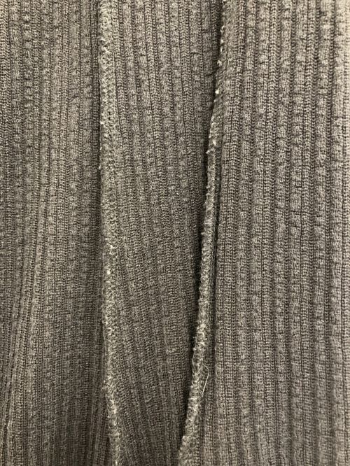 LE CIEL BLEU（ルシェルブルー）LE CIEL BLEU (ルシェルブルー) RIB POLO DRESS ブラック サイズ:36の古着・服飾アイテム