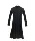 LE CIEL BLEU (ルシェルブルー) RIB POLO DRESS ブラック サイズ:36：4000円
