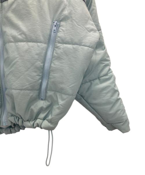 kaoyorinakami（カオヨリナカミ）kaoyorinakami (カオヨリナカミ) panel blouson スカイブルー サイズ:Mの古着・服飾アイテム