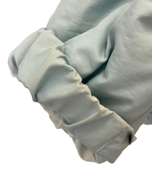 kaoyorinakami（カオヨリナカミ）kaoyorinakami (カオヨリナカミ) panel blouson スカイブルー サイズ:Mの古着・服飾アイテム