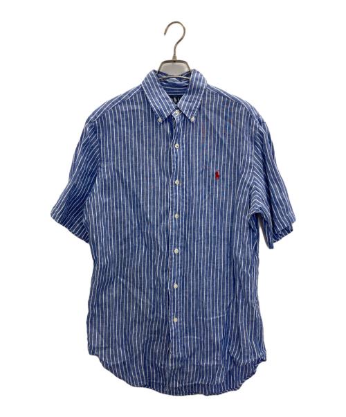RALPH LAUREN（ラルフローレン）RALPH LAUREN (ラルフローレン) リネンシャツ ブルー サイズ:Sの古着・服飾アイテム