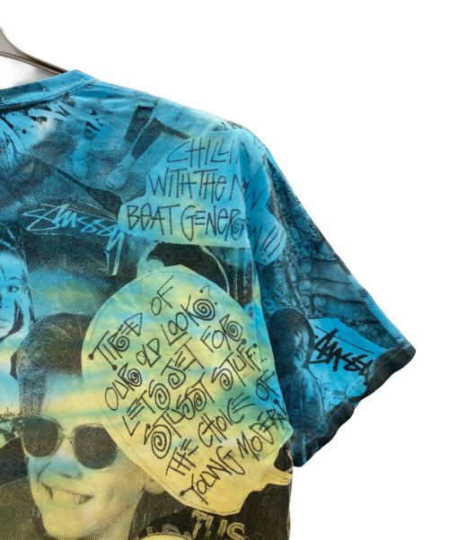 stussy（ステューシー）stussy (ステューシー) Tシャツ マルチカラー サイズ:Ⅼの古着・服飾アイテム
