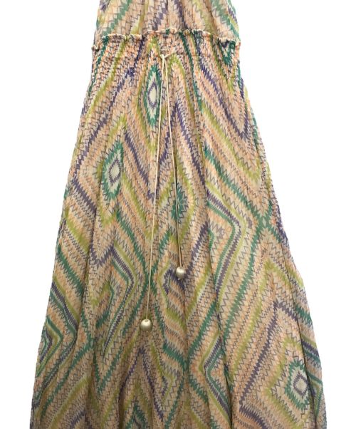 Velnica（ヴェルニカ）Velnica (ヴェルニカ) ノースリーブワンピース マルチカラー サイズ:FREEの古着・服飾アイテム