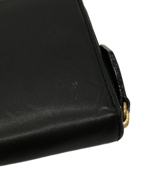 Vivienne Westwood（ヴィヴィアンウエストウッド）Vivienne Westwood (ヴィヴィアンウエストウッド) ラウンドジップウォレット ブラックの古着・服飾アイテム