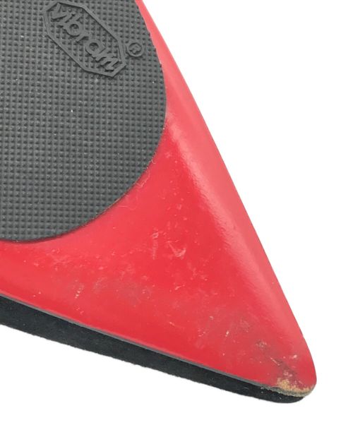 Christian Louboutin（クリスチャン・ルブタン）Christian Louboutin (クリスチャン・ルブタン) スタッズスウェードパンプス ブラック サイズ:36の古着・服飾アイテム