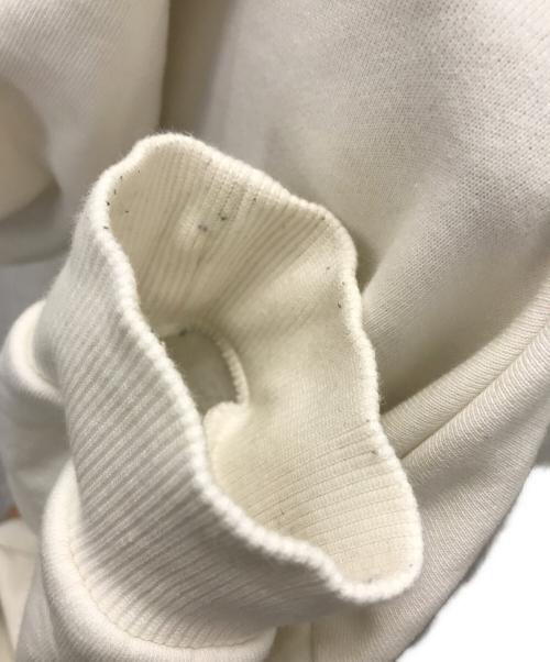 CELINE（セリーヌ）CELINE (セリーヌ) ルーズ フーディー ホワイト サイズ:XLの古着・服飾アイテム