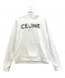 CELINE（セリーヌ）の古着「ルーズ フーディー」｜ホワイト