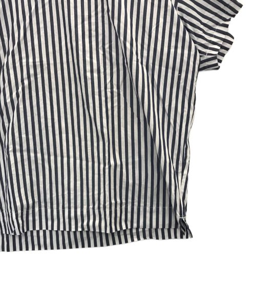 NUMBER (N)INE（ナンバーナイン）NUMBER (N)INE (ナンバーナイン) ゲームシャツ ホワイト×ブルー サイズ:XLの古着・服飾アイテム