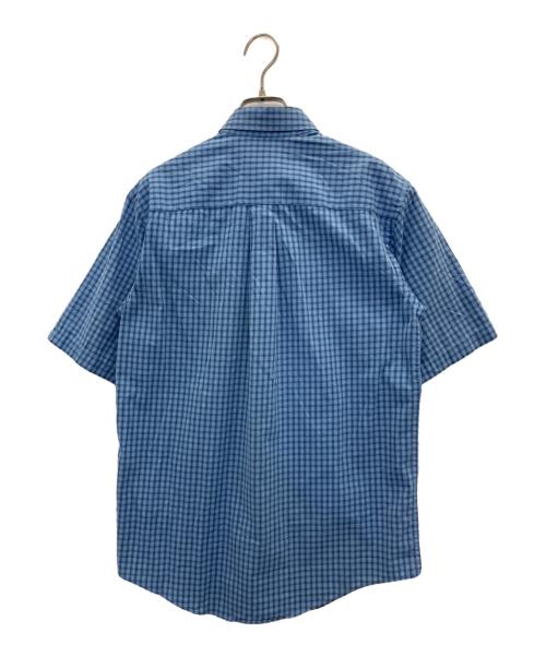 L.L.Bean（エルエルビーン）L.L.Bean (エルエルビーン) 半袖チェックシャツ ブルー サイズ:XSの古着・服飾アイテム
