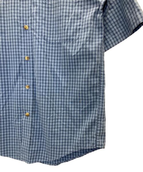 L.L.Bean（エルエルビーン）L.L.Bean (エルエルビーン) 半袖チェックシャツ ブルー サイズ:XSの古着・服飾アイテム