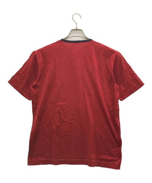 HERNO（ヘルノ）HERNO (ヘルノ) 半袖カットソー ネイビー×ボルドー サイズ:不明の古着・服飾アイテム