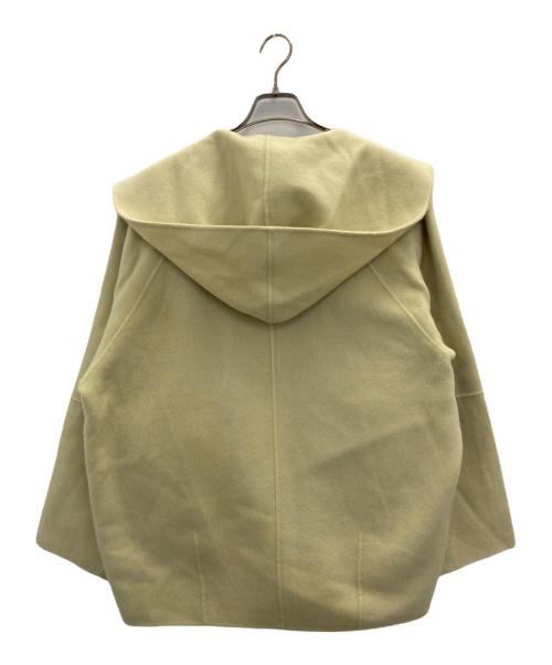 stola.（ストラ）stola. (ストラ) フーデッドコート イエロー サイズ:38の古着・服飾アイテム