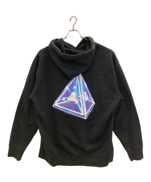 HUF（ハフ）HUF (ハフ) プルオーバープリントパーカー ブラック サイズ:Ⅼの古着・服飾アイテム