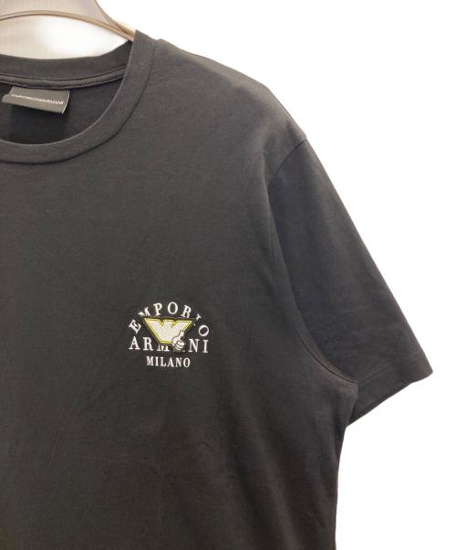 EMPORIO ARMANI（エンポリオアルマーニ）EMPORIO ARMANI (エンポリオアルマーニ) Tシャツ ブラック サイズ:Sの古着・服飾アイテム