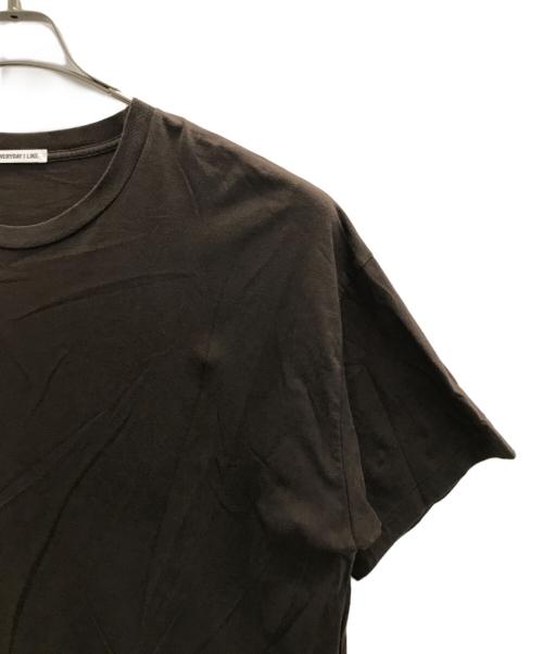 EVERYDAY I LIKE.（エヴリデイ アイ ライク）EVERYDAY I LIKE. (エヴリデイ アイ ライク) カットソー ブラウン サイズ:未記入の古着・服飾アイテム