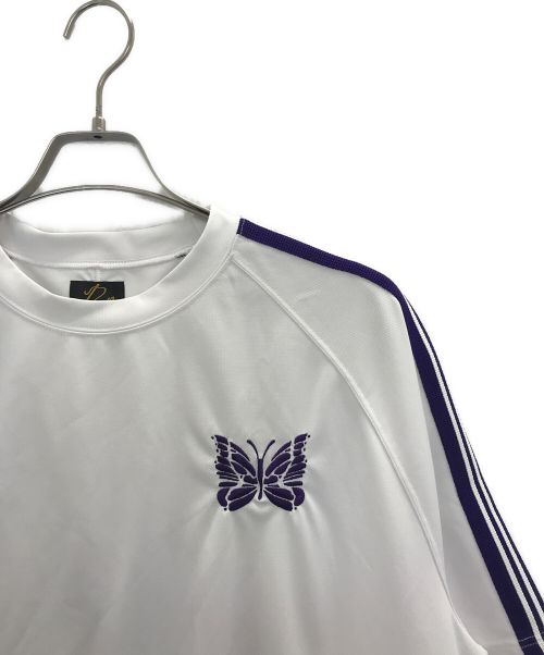 Needles（ニードルズ）Needles (ニードルズ) BEAMS (ビームス) 別注 GAME SHIRT ホワイト サイズ:XLの古着・服飾アイテム