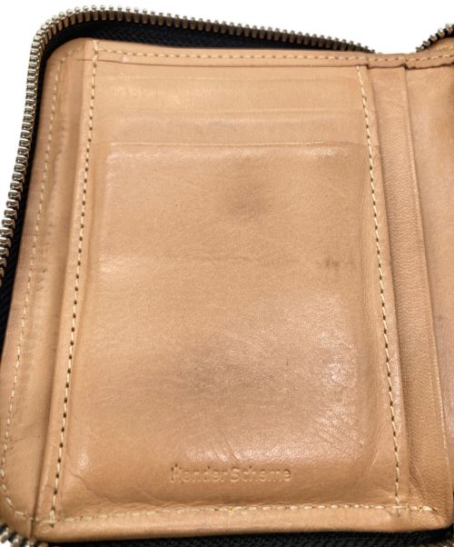 HENDER SCHEME（エンダースキーマ）HENDER SCHEME (エンダースキーマ) スクエアジップパース ブラックの古着・服飾アイテム