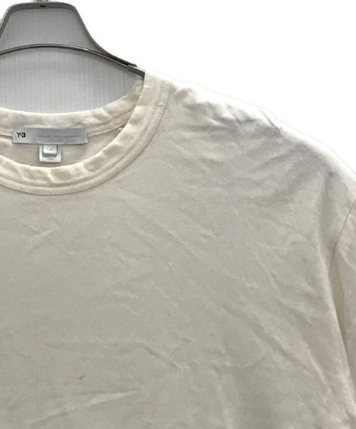 Y-3（ワイスリー）Y-3 (ワイスリー) M SD RWJSY GX SS T ホワイト×レッド サイズ:Lの古着・服飾アイテム