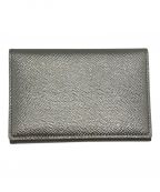 PELLE MORBIDAペッレモルビダ）の古着「カードケース」｜シルバー