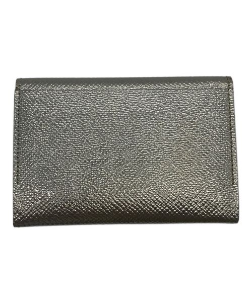 PELLE MORBIDA（ペッレモルビダ）PELLE MORBIDA (ペッレモルビダ) カードケース シルバーの古着・服飾アイテム