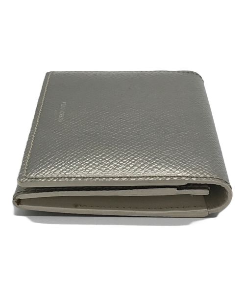 PELLE MORBIDA（ペッレモルビダ）PELLE MORBIDA (ペッレモルビダ) カードケース シルバーの古着・服飾アイテム