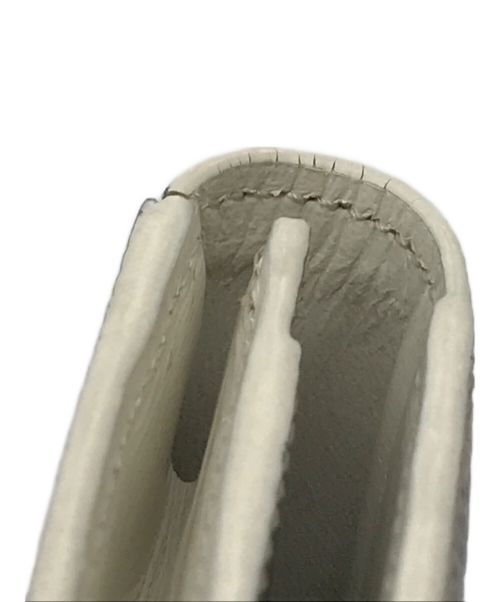 PELLE MORBIDA（ペッレモルビダ）PELLE MORBIDA (ペッレモルビダ) カードケース シルバーの古着・服飾アイテム