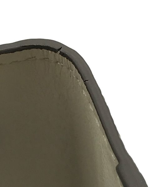 PELLE MORBIDA（ペッレモルビダ）PELLE MORBIDA (ペッレモルビダ) カードケース ベージュの古着・服飾アイテム