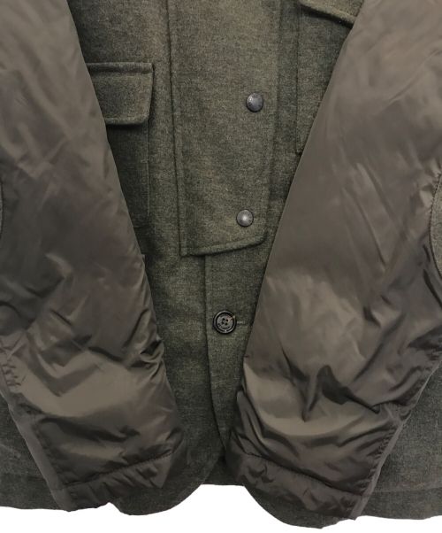 MONCLER（モンクレール）MONCLER (モンクレール) BAPTISTE ダウンジャケット グリーン サイズ:2の古着・服飾アイテム